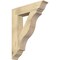 Ekena Millwork Funston Traditional Rough Sawn Bracket, Douglas Fir, 6"W x 30"D x 38"H BKT06X30X38FST01RDF - alternate 1